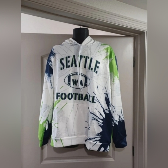 None Other - Seattle WA Hoodie Size XXL